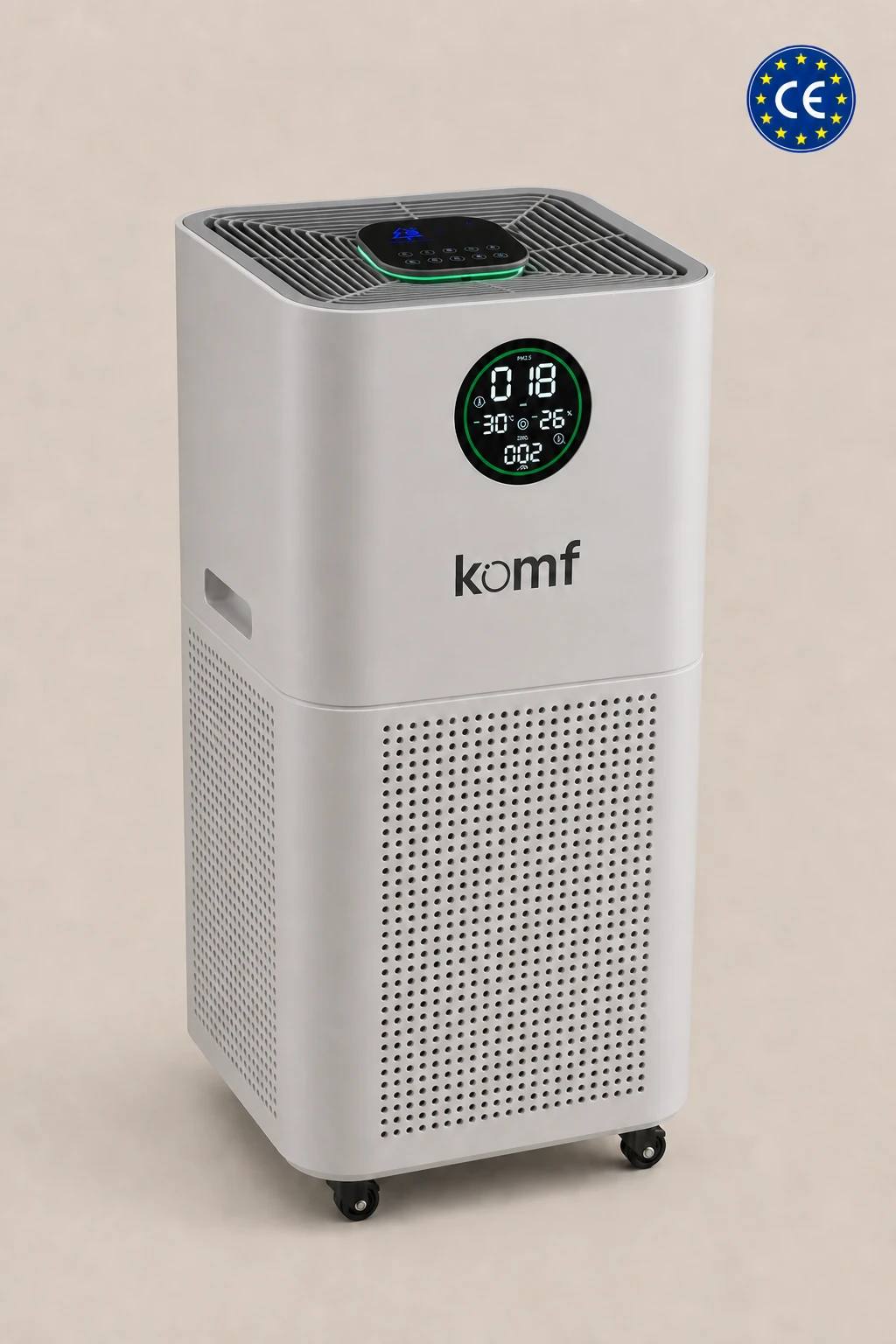 Очиститель воздуха Komf Air Prime с естественной верхней сенсорной панелью